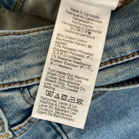 [J Crew Factory] High Waist Petite Skinny Jeans - Picture 5 of 5